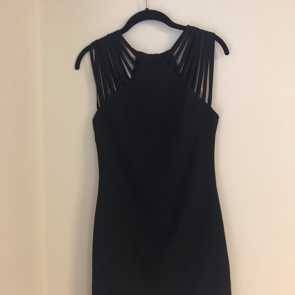 Dress The Population Size XS Black New With Tags